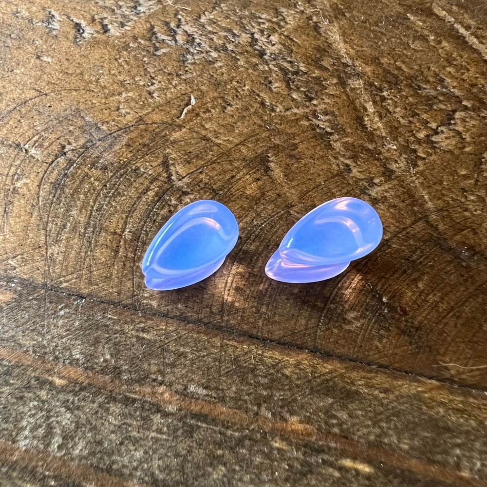 Teardrop gauges body jewelry